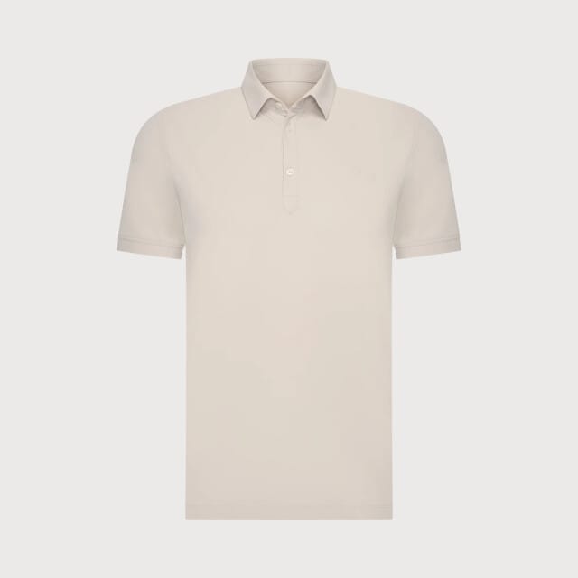 Blue Industry Lounge jersey polo |