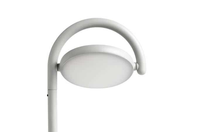 HAY Marselis LED vloerlamp instelbaar, grijs