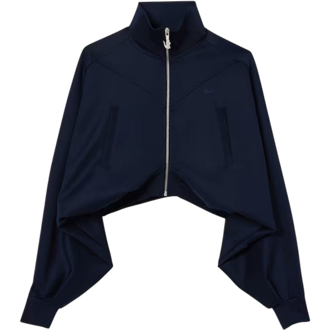 Lacoste Dames/Dames Sweatshirt met volledige rits (Marine)