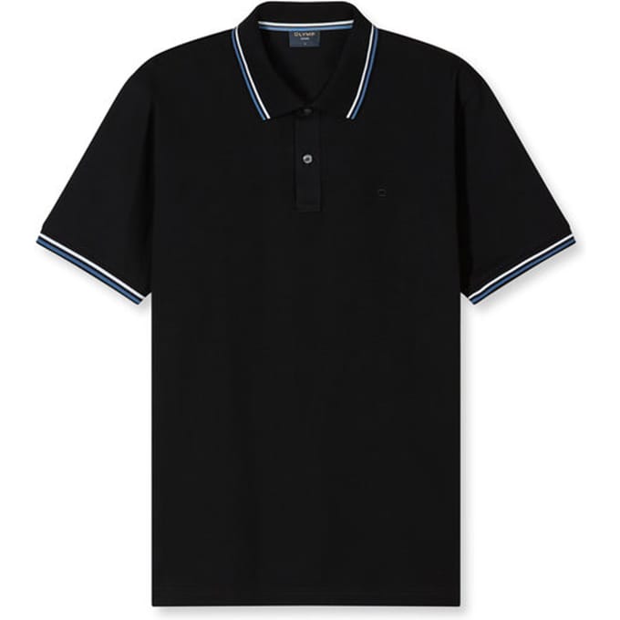 OLYMP Casual Jersey, Zwart
