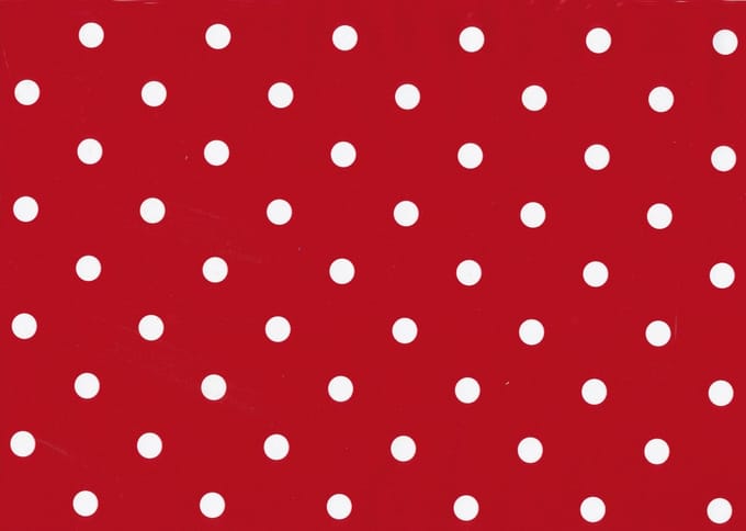 Raamfolie/Plakfolie - Decoratiefolie - Plakfolie-Plakplastic dots rood