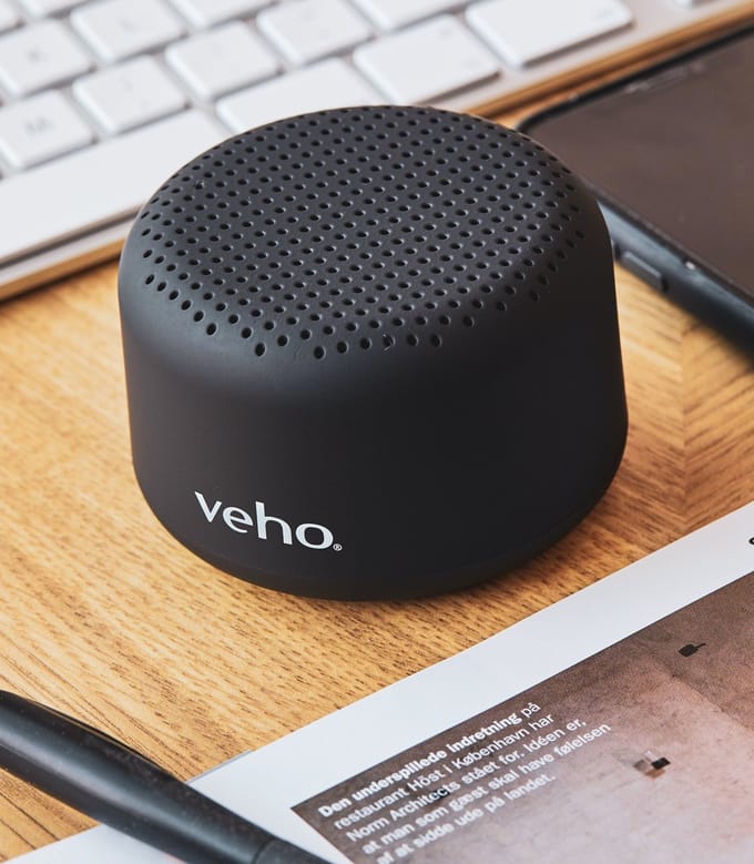 Veho M3 Portable Draadloze Bluetooth Speaker met Twin Pair Mode