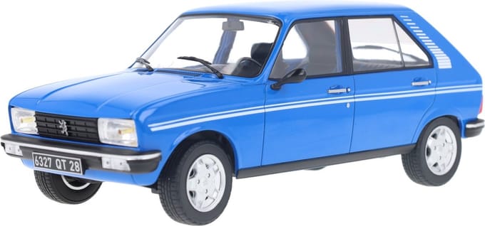 Peugeot 104 S Norev Modelauto 1:18 1981 184903 Schaalmodel