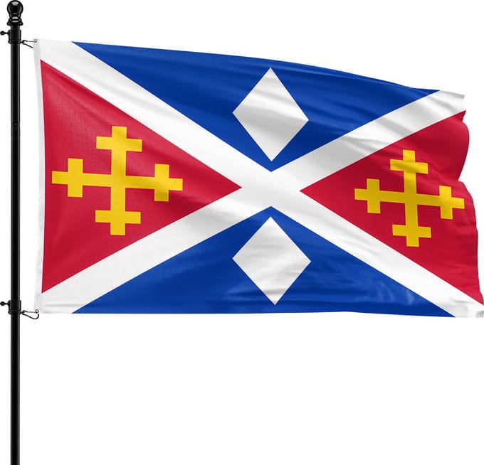 VlagDirect - Echt-Susteren vlag - Gemeente Echt-Susteren vlag - 90 x 150 cm.