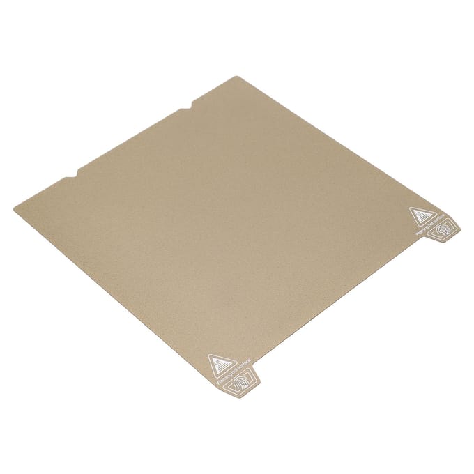 Dubbelzijdig Gestructureerd PEI Poedercoating Bord Veerstaal 235 X 235mm Zachte Bouwplaat voor Ender beige