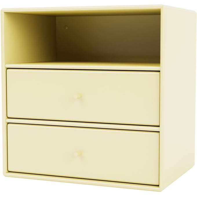Montana Montana Mini 1006 Wandmodule met twee laden - Camomile