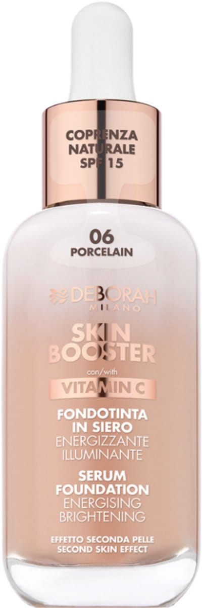 Deborah Milano Skin Booster Serum Foundation 06, Porcelain