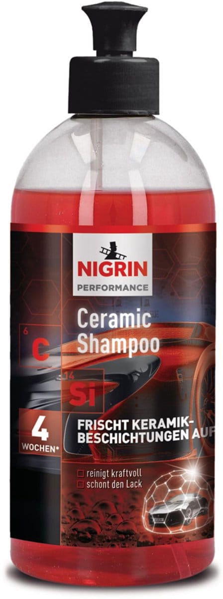 NIGRIN Performance keramiek shampoo, 500 ml