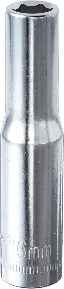 6mm Diepe Dop 1/4" Vierkante Aandrijving - Sterke Kwaliteit Tool