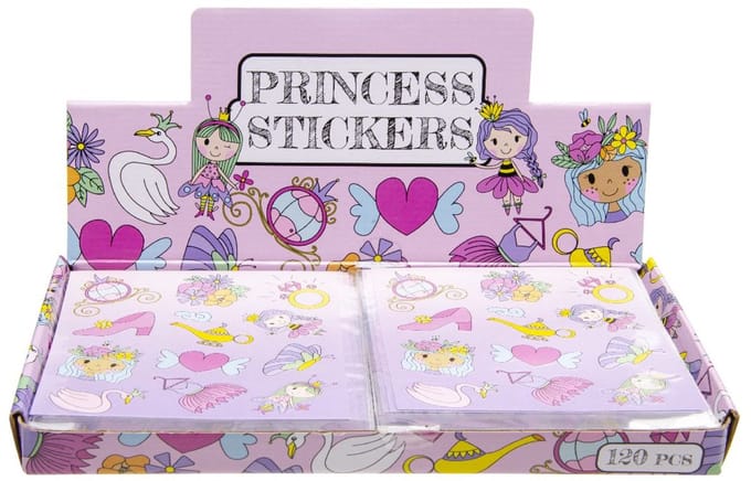 Duckiez stickervel Prinses - 120 stuks