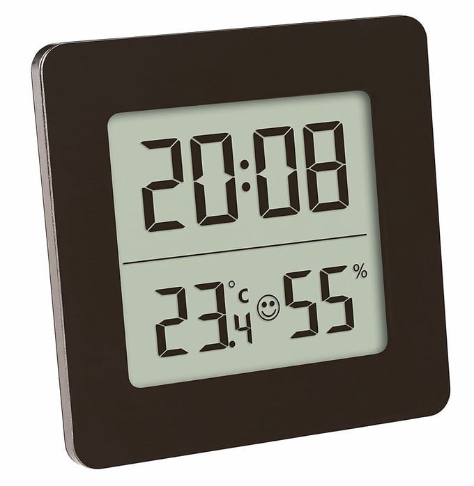 Digitale Hygrometer Thermometer voor Binnenklimaat met Alarmfunctie