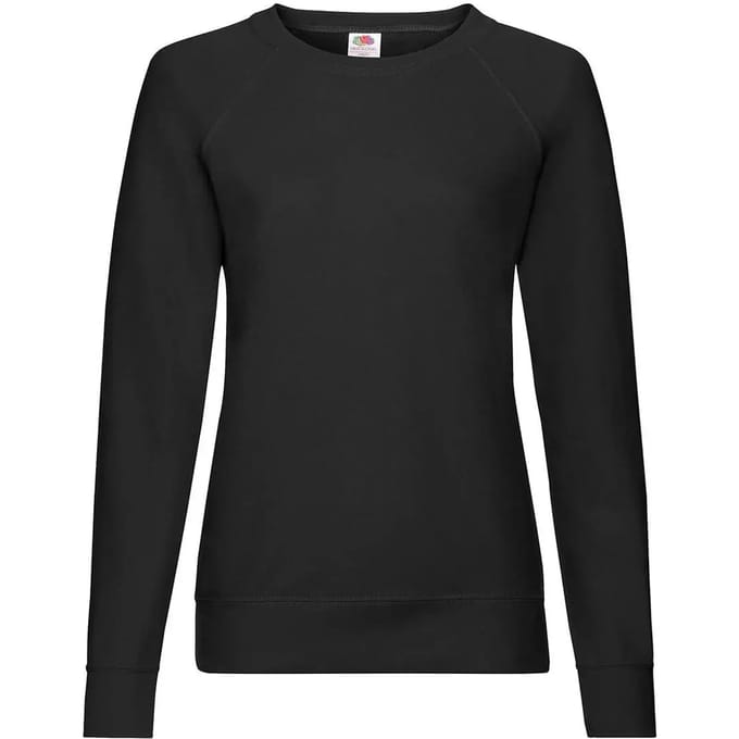 Dunne sweatshirt voor dames Fruit of the Loom Raglan