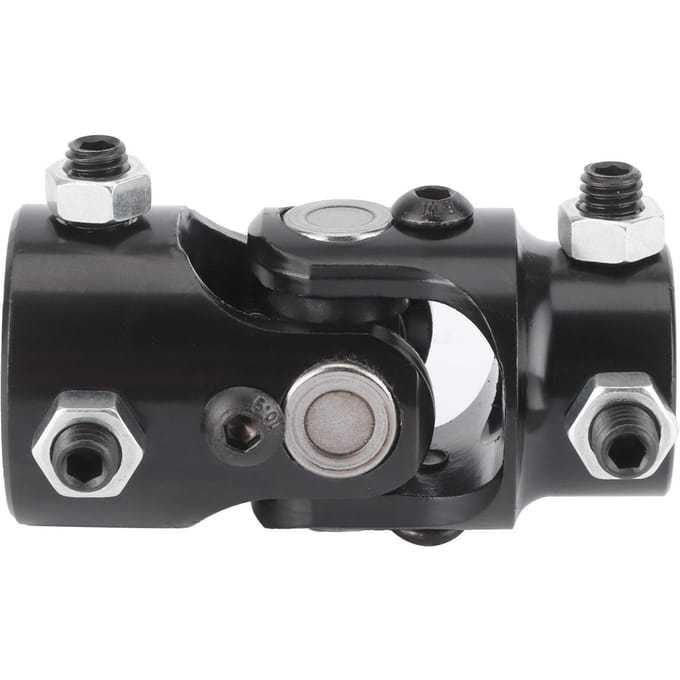 3/4 inch Stuurkolom Cardankoppeling Roestvrij Staal Slijtvast Duurzaam Zwart Universeel black