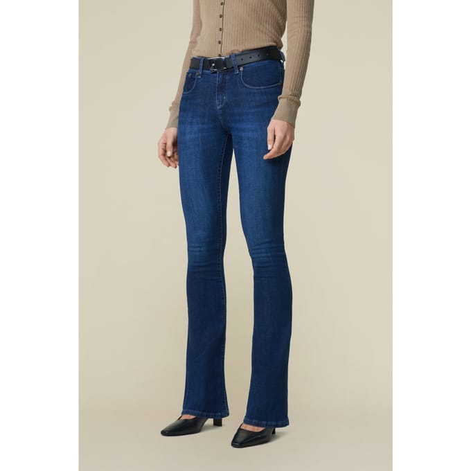 Lois Melrose Dark Stone Taglia: W24L32 | Pantaloni larghi Outlet | Donna