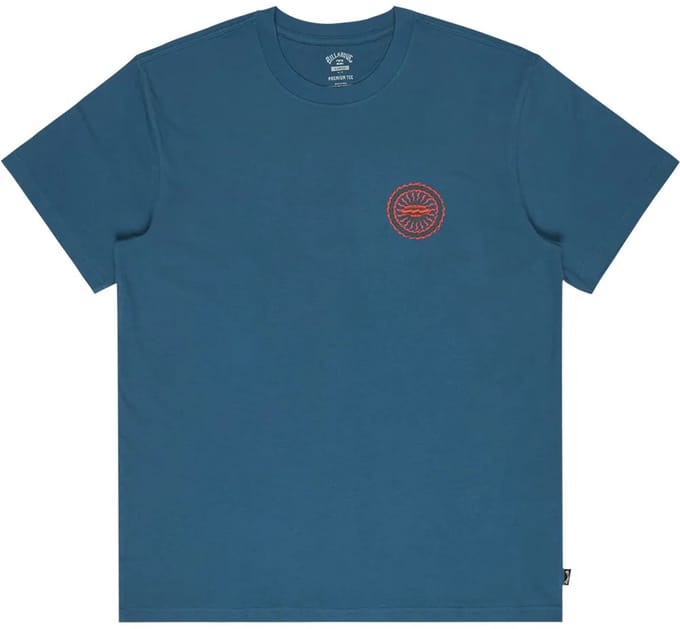 Billabong Re Issue T-shirt Met Korte Mouwen Blauw S Man