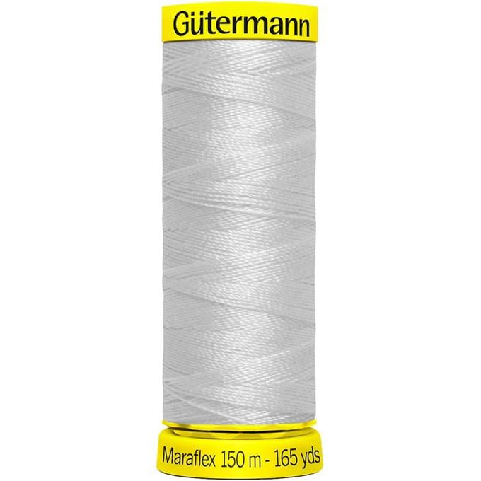 Gütermann Maraflex, No. 120, voor zeer elastische naden - 8 Zilver