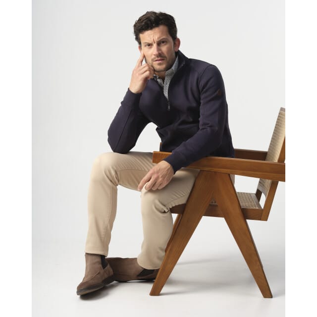 Campbell Vest Heren Donkerblauw