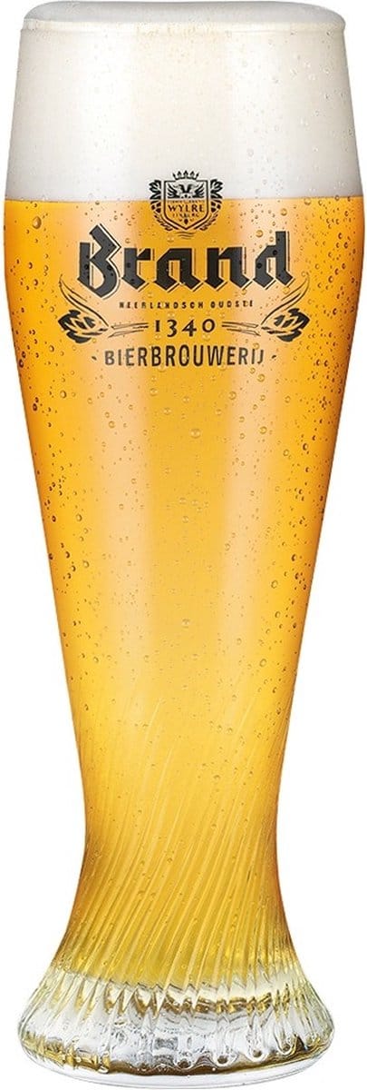 Brand speciaal bierglazen - Weizen - 30cl - 6 stuks
