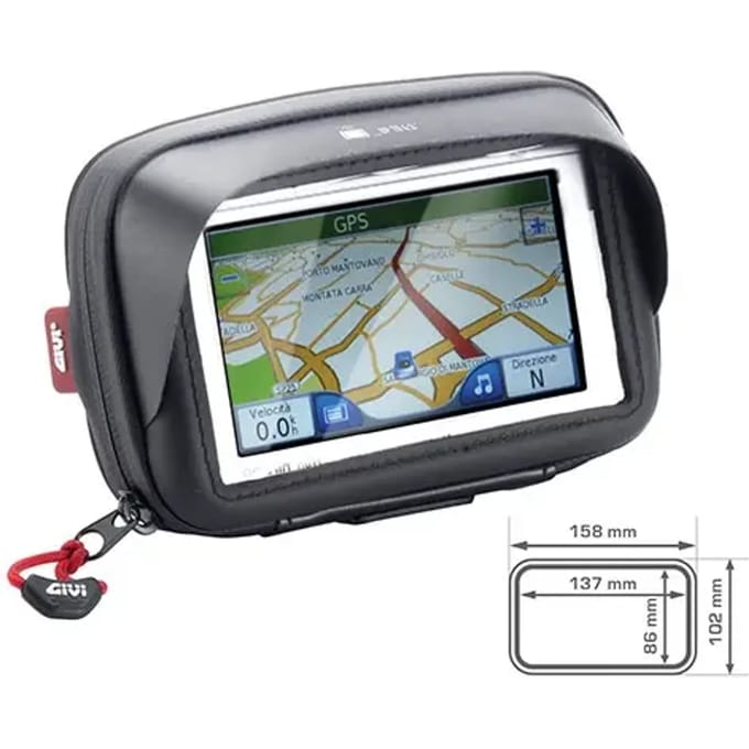 Stuurtas houder GPS smartphone GIVI S954B voor motor scooter fiets Nieuw