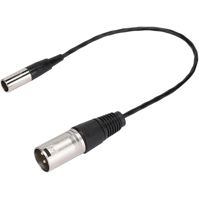 Mini XLR 3PIN Mannelijk naar voor Canon o Kabel voor het Overbrengen van Camera Microfoon Interface