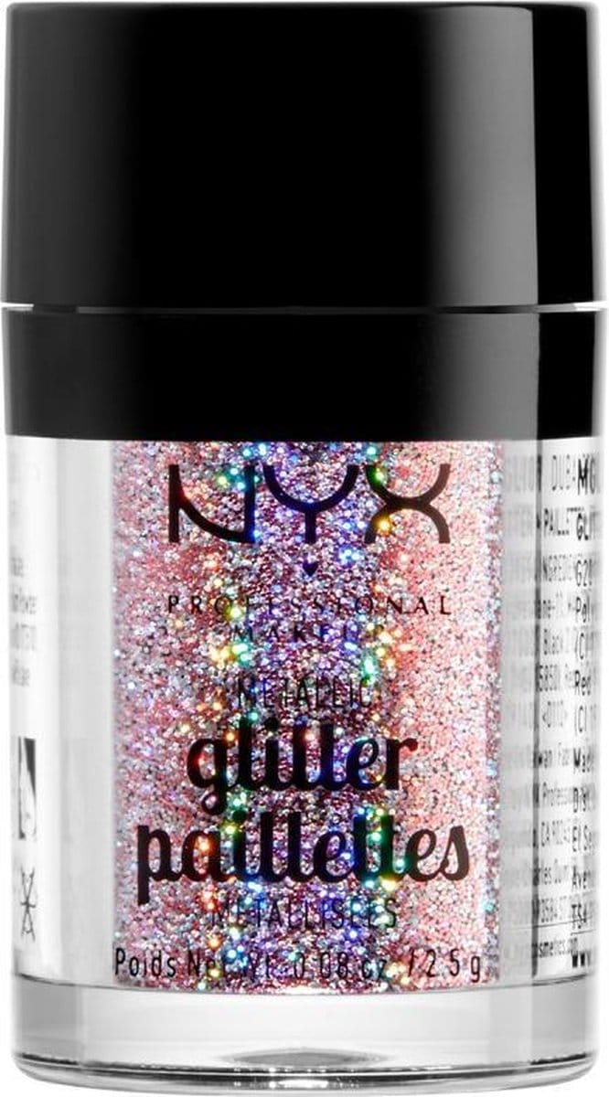 NYX Professional Makeup Metallic Glitter - Beauty Beam - Glitter - 2,5 gr