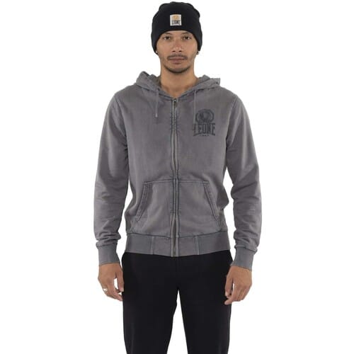 Capuchon sweaters Leone 1947 Man Hoody Full Zip Treatments