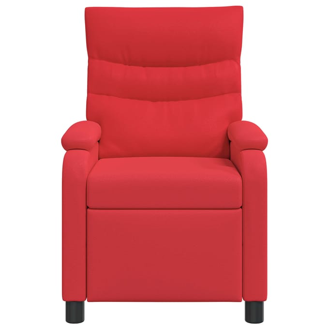 vidaXL - Recliner - Rood - Kunstleer