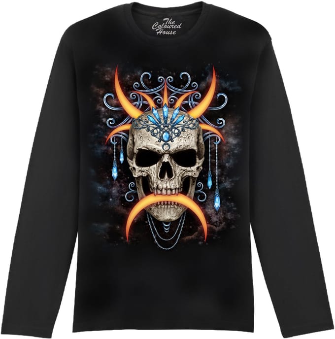 Moon Queen The Coloured House Longsleeve T-shirt S