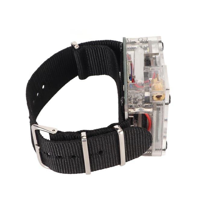WiFi Deauther Horloge V3 ESP8266 Programmeerbaar Ontwikkelbord Draagbaar Horloge met Organisch Licht gray