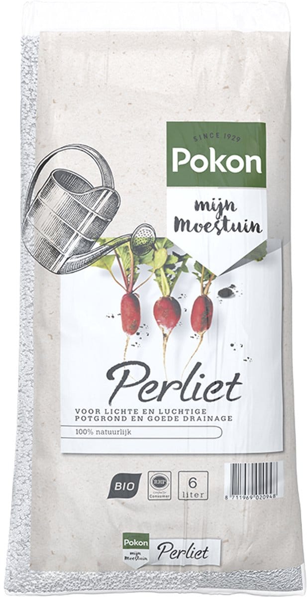 Pokon Bio Perliet - 6l - Natuurlijk vulkanisch gesteente - Stimuleert wortelontwikkeling