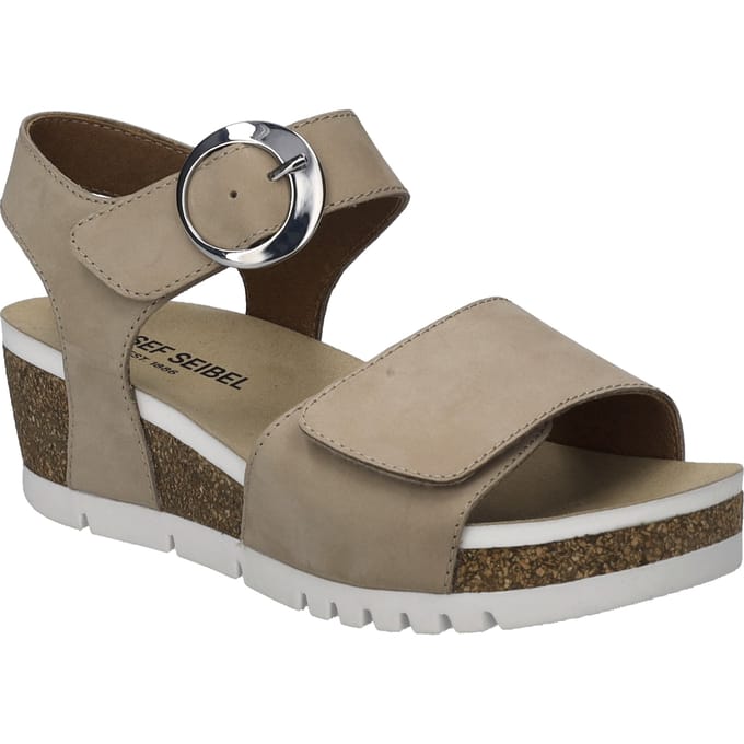 JOSEF SEIBEL Dames Sandaal Quinn 16 in beige