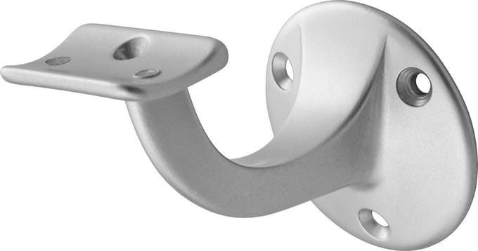 Wovar Trapleuning Houder Aluminium Rondmodel Opschroevend | Per Stuk