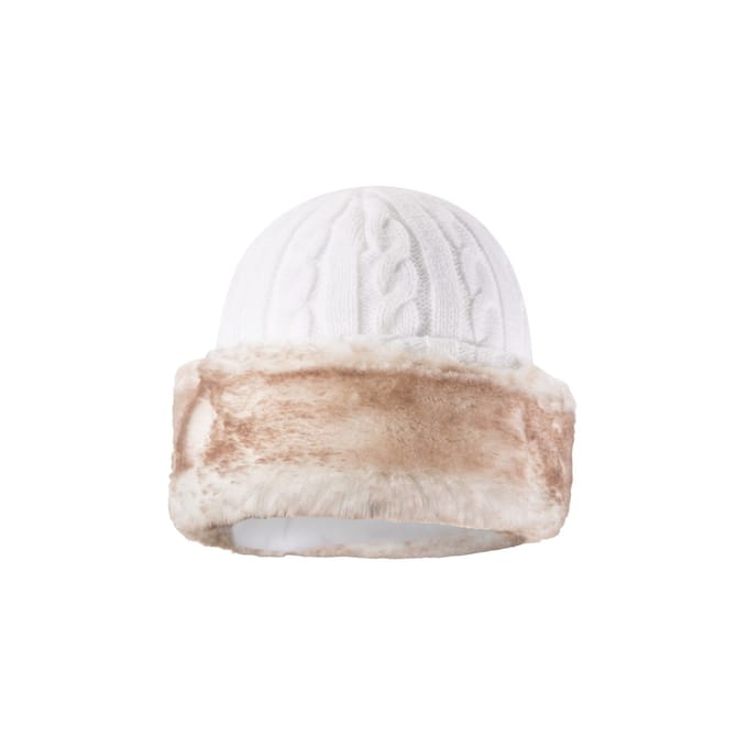 Mountain Warehouse Dames Nepbont Wintermuts (Crème)