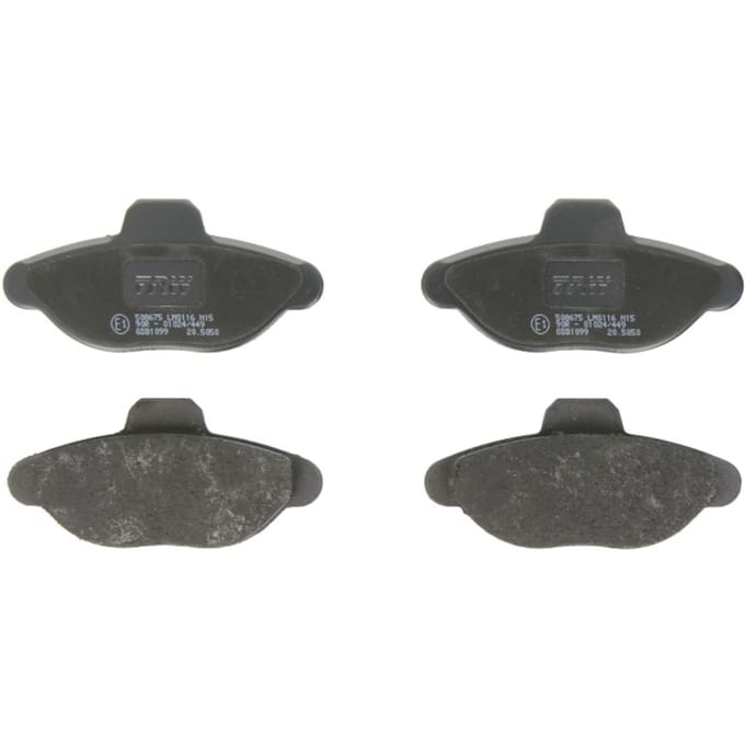 Remblokset TRW GDB1099, voor