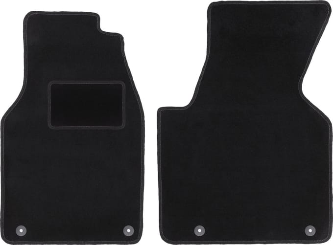 Voormatten zwart voor: Volkswagen Transporter T4 Multivan bestelwagen (1993-2001)