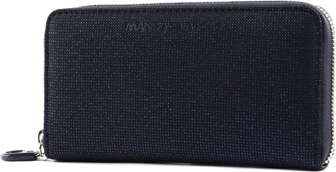 MANDARINA DUCK Portemonnee MD20 Lux Zip Around Wallet Lux Navy Zwart