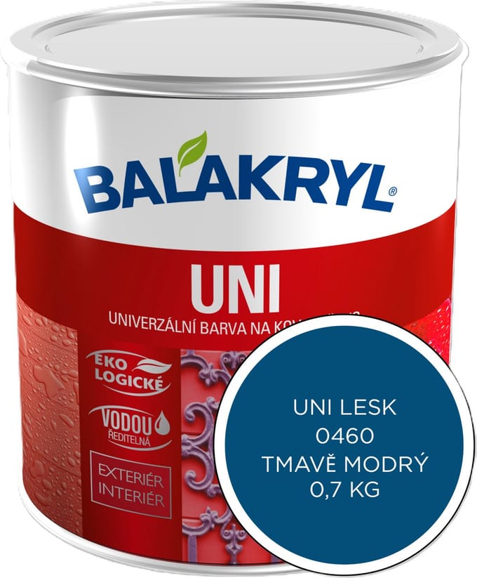 Balakryl UNI Glans 0,7kg, 0460 donkerblauw