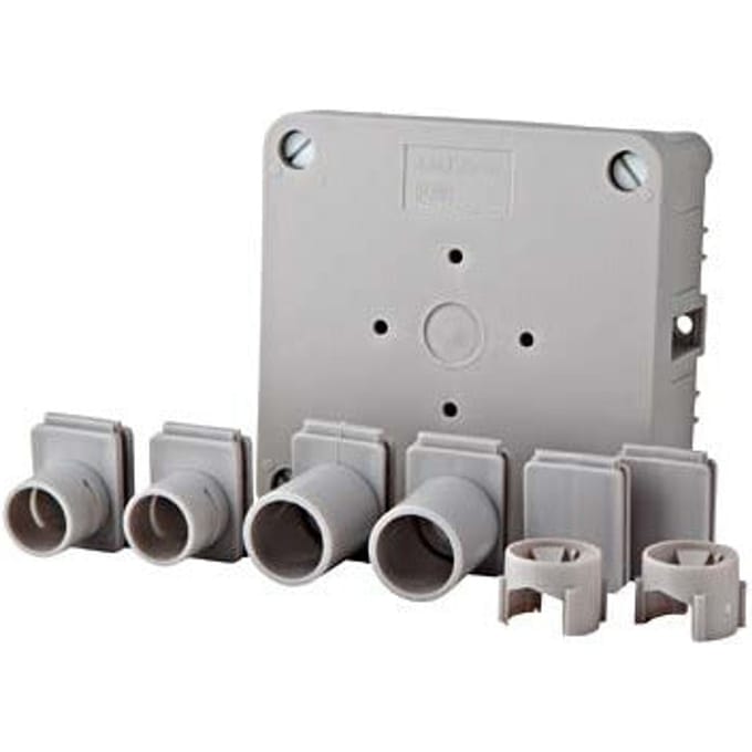 Universele Voedingskabel Aansluitdoos Met Afdekking 100x100mm - 2080 160