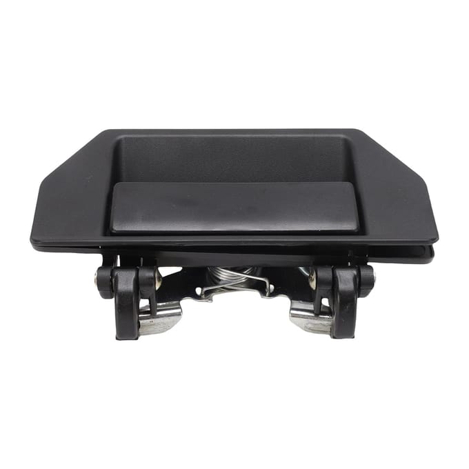 Poignée de porte extérieure de hayon arrière 90606 01G01 Remplacement texturé antidérapant pour D21 Frontier black