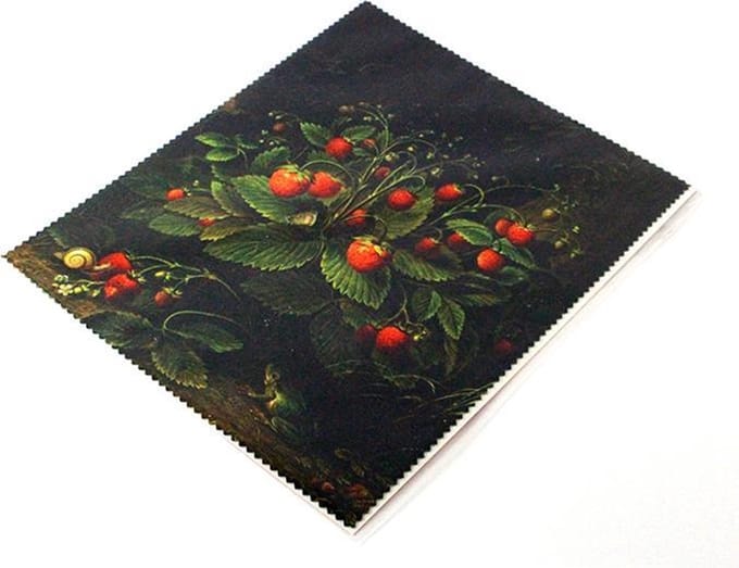 Brillendoekje, 18 x 15 cm, Aardbei, Schlesinger