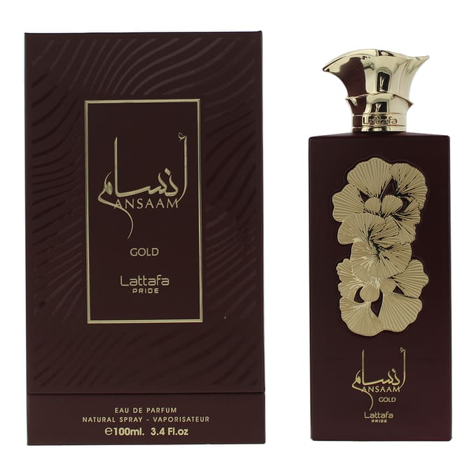 Lattafa Ansaam Gold Eau de Parfum 100ml Spray voor Haar