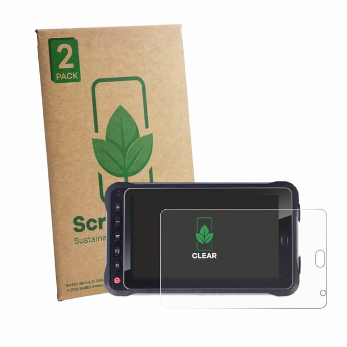 2 Stuks Screenprotector voor Hugerock X72 - Hoogwaardige Beschermfolie transparant