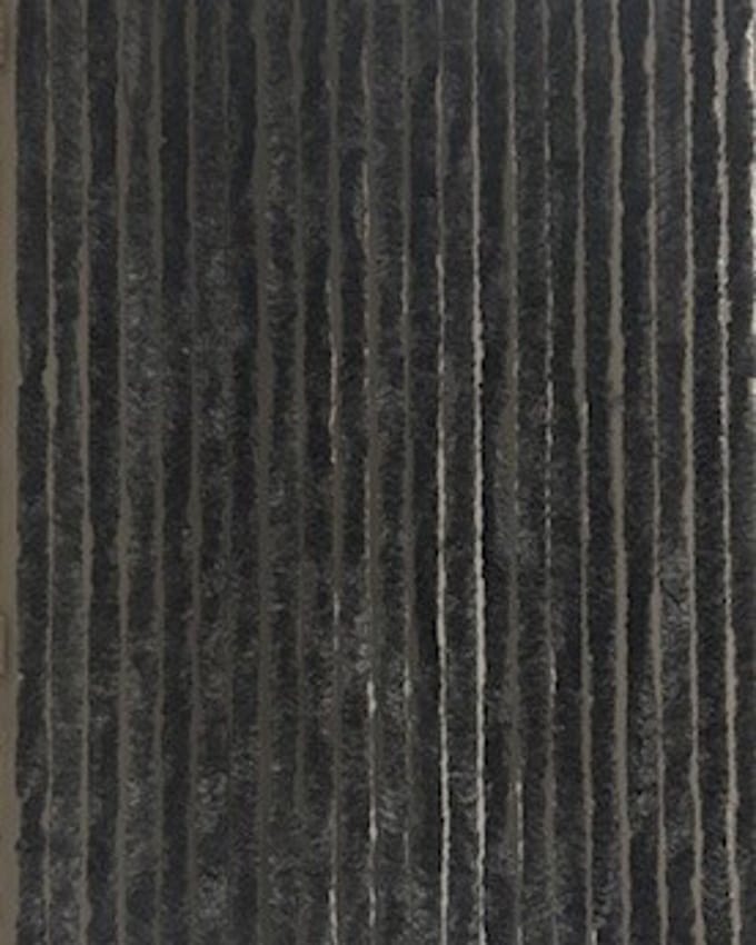 Vliegengordijn Kattenstaarten Antraciet - 100cm x 230cm
