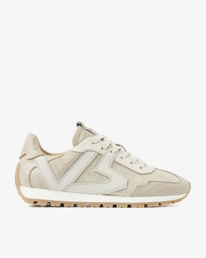 VIA VAI Scott Kenzie Sneakers Dames - Su�de,Leer - Goud