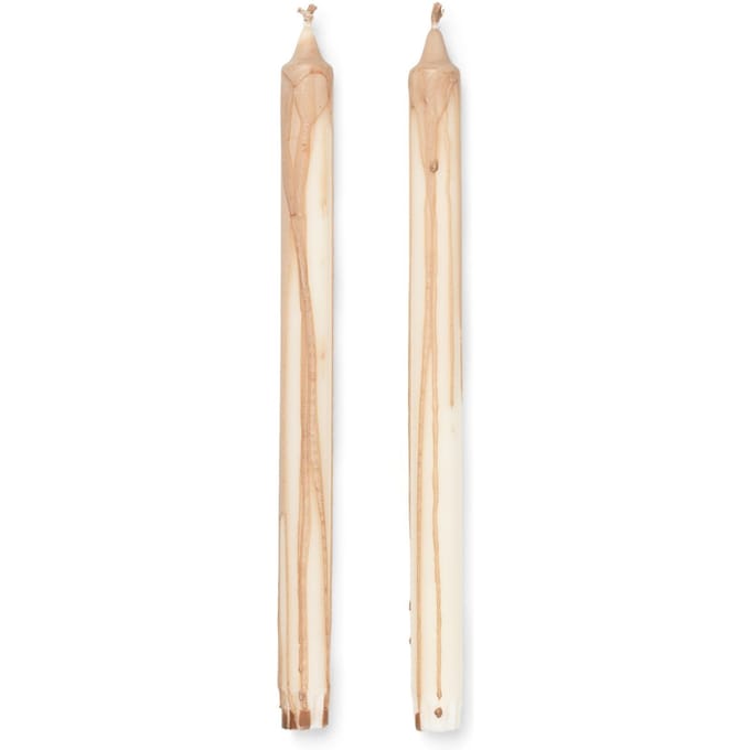 Ferm Living Duo Candle Kaarsenset - beige