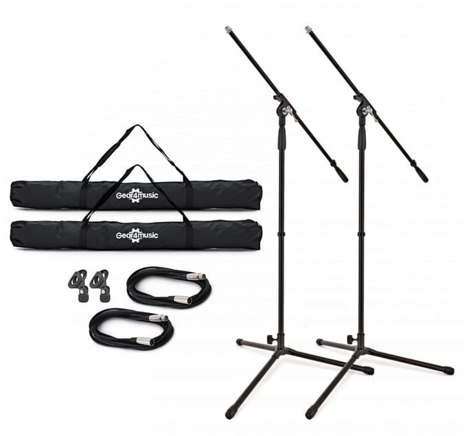 Boom-microfoonstandaard Pakket van Gear4music