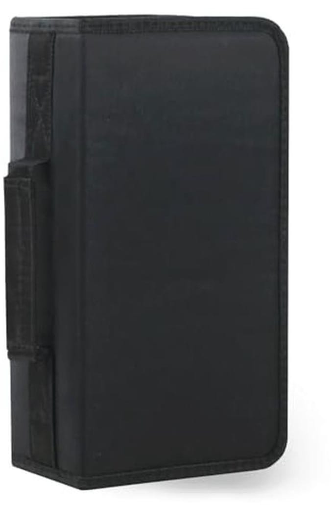 CD/DVD Case Houder - Draagbare Organizer voor Thuis en Reizen - 128 Capaciteit - Zwart
