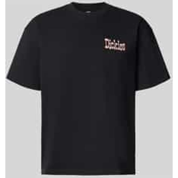 T-shirt met labelprint