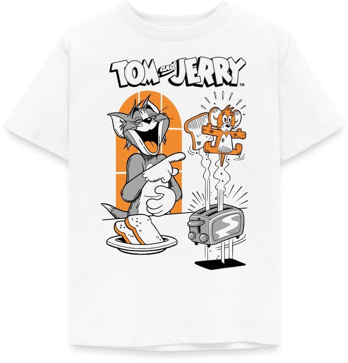 Tom En Jerry Muizen Toost T-Shirt Kinderen
