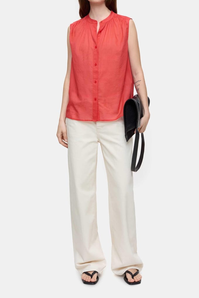 Closed Top With Gathering Arrabbiata Taglia: XS | Magliette intime Outlet | Donna | Bianco